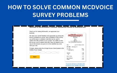 How to Solve Common McDVOICE Survey Problems