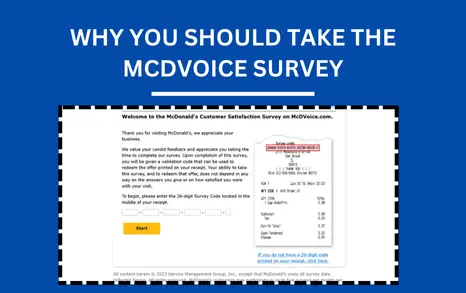 Why You Should Take the McDVOICE Survey