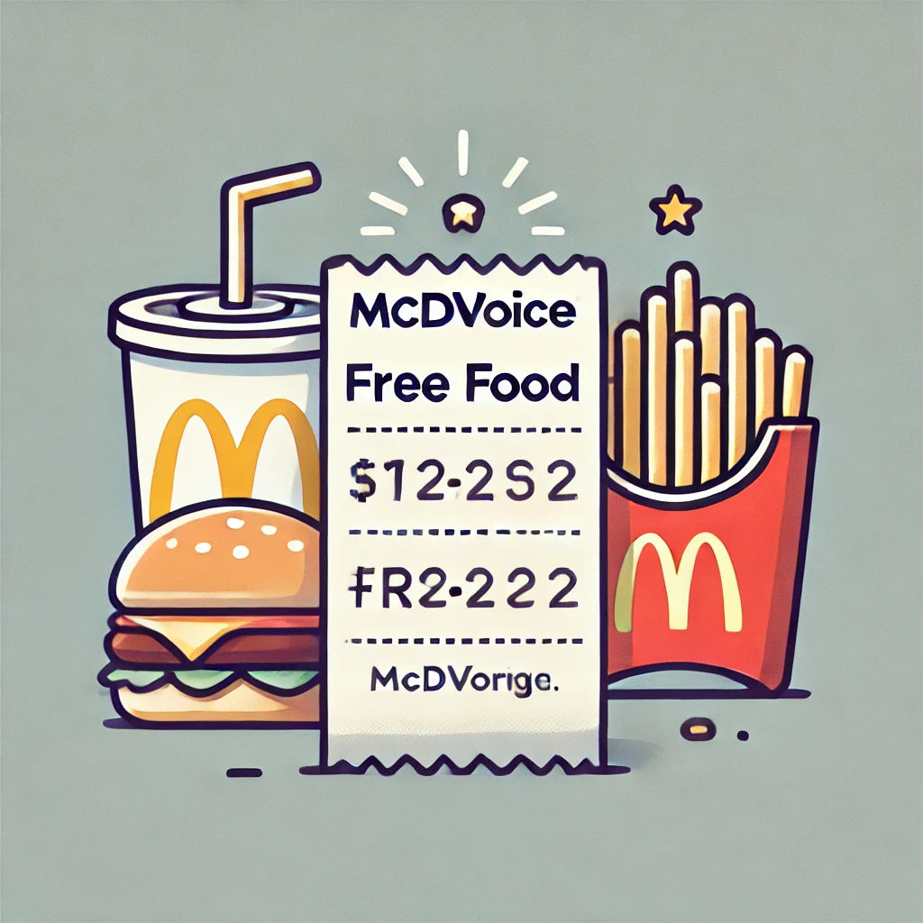 Get Free Food from McDVoice
